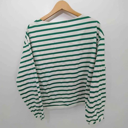 ビューティーアンドユースユナイテッドアローズ BEAUTY & YOUTH UNITED ARROWS BY ワイドボーダーパフスリーブボートネックカットソー レディース